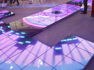 LED floor tile screen	for stage