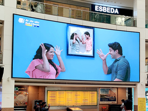 fine pitch LED screen for shopping mall