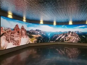 COB LED display for exhibition