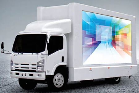 truck mounted LED screen